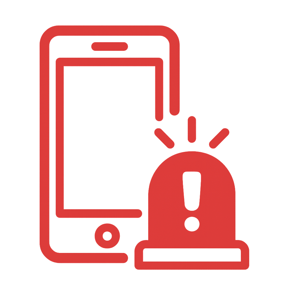Panic Button Icon